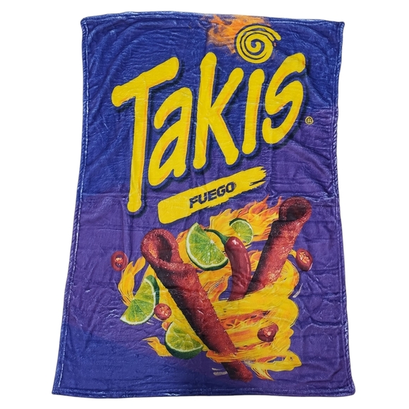 MINI Takis Blanket, Small Flannel Blanket, Size: 39" x 28" - Picture 1 of 8